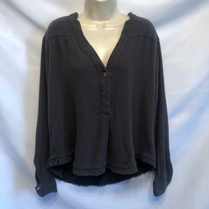 Free People Frayed Top
